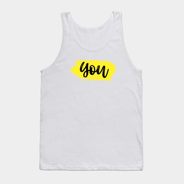 Highlight Only The Important Stuff Tank Top by felixbunny